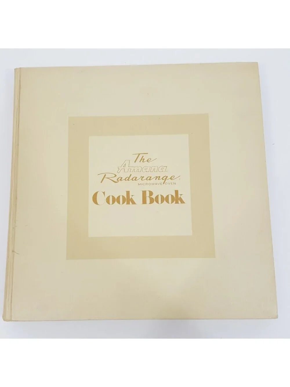 Vintage Amana Radarange Microwave Oven Classic Cook Book CookBook Recipes 1975